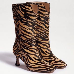 Sam Edelman Lolita Mid-Shaft Tiger Boots